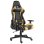 VidaXL Kenssi Cadeira Gaming Reclinável Dourada