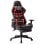 VidaXL Soul Silla Gaming con Reposapiés Negro/Rojo