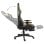 VidaXL Elite Silla Gaming con Reposapiés Dorado