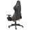VidaXL Elite Silla Gaming con Reposapiés Dorado