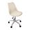 Silla Adec Enjoy de escritorio beige altura regulable base metálica