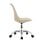 Silla Adec Enjoy de escritorio beige altura regulable base metálica