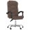 VidaXL Pulssar Silla de Oficina Reclinable con Reposapiés Marrón