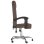 VidaXL Pulssar Silla de Oficina Reclinable con Reposapiés Marrón