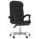 VidaXL Pulssar chaise de bureau inclinable avec repose-pieds noir