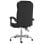 VidaXL Pulssar chaise de bureau inclinable avec repose-pieds noir