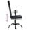 VidaXL Remo Silla de Oficina Altura Ajustable con Reposabrazos Negro
