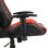 VidaXL Kenssi Silla Gaming con Altura Ajustable Y Reclinable Rojo