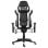 Sedia da gaming VidaXL Kenssi con altezza regolabile e reclinabile bianca