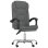 VidaXL Simos Silla de Oficina Reclinable con Altura Ajustable Gris Oscuro
