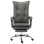 VidaXL Silla de Oficina Linna con Reposapiés Reclinable Antracita