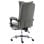 VidaXL Silla de Oficina Linna con Reposapiés Reclinable Antracita