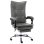 VidaXL Silla de Oficina Linna con Reposapiés Reclinable Antracita