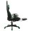 VidaXL Soul Silla Gaming con Altura Regulable Y Reposapiés Negro/verde