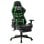 VidaXL Soul Silla Gaming con Altura Regulable Y Reposapiés Negro/verde