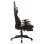 VidaXL Soul Silla Gaming con Altura Regulable Y Reposapiés Negro/Naranja