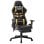 VidaXL Soul Silla Gaming con Altura Regulable Y Reposapiés Negro/Dorado