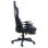 Sedia da gaming VidaXL Power con poggiapiedi inclinabile Blu
