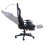 Sedia da gaming VidaXL Power con poggiapiedi inclinabile Blu