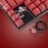 FR-TEC PC One Piece Luffy Teclado Gaming Mecânico TKL Retroiluminado