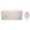 FR-TEC PC Tanooki Pack Teclado + Ratón Inalámbrico 1600DPI