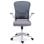 Adec Lexi Silla de Oficina Giratoria con Altura Regulable Gris/blanco