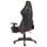 Chaise de jeu VidaXL Elite avec repose-pieds rouge