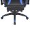 VidaXL Race Silla de Oficina con Altura Regulable Azul