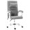 VidaXL Ahissa Silla de Oficina con Función Masaje Reclinable Gris