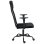 VidaXL Amapola Silla de Oficina con Altura Ajustable Negro