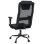 VidaXL Amapola Silla de Oficina con Altura Ajustable Negro