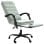 VidaXL Chaise de bureau inclinable Beler avec rembourrage vert clair