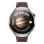 Huawei Watch 4 Pro Reloj Smartwatch 48mm con Caja de Titanio y Correa de Piel Marrón