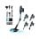 Cecotec Conga Rockstar 8500 Infinity Ergowet Animal Turbo T Aspirador Vertical 680W 4 em 1 Preto/Azul
