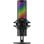 Microfono per streaming HyperX QuadCast 2 S RGB a condensatore USB nero