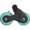 Cecotec Drumfit AB Fit Roda para Abdominais com Rebote Automático e Tapete Acolchoado Azul