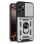 Cool Funda Hard Ring Plata para iPhone 16 Pro Max