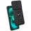 Cool Hard Ring Capa Preta para iPhone 16 Plus