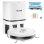Tesvor S7 Pro AES Robot Aspirador 2 en 1 con Estación de Vaciado Automático 6000Pa Blanco
