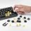 Mars Gaming MKMINIPRO Teclado Mecánico RGB 60% Switch Azul Negro Francés
