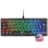 Mars Gaming MKMINIPRO Mechanische Tastatur RGB 60% Silent Switch Schwarz US