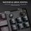 Corsair K70 CORE TKL Teclado Mecánico Gaming RGB Switch MLX Red v2 Negro