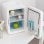 Mini frigorifero portatile Flamingueo con funzione caldo e freddo 10L 12V Bianco