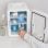 Mini frigorifero portatile Flamingueo con funzione caldo e freddo 10L 12V Bianco