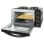 Clatronic KK 3786 Horno de Sobremesa con Hornillo Eléctrico Portátil 28L 3100W Negro