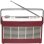 Denver DAB-37RED Radio Portátil Digital Roja