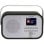 Denver DAB-40BLACK Radio Portátil Digital Negra