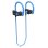 Denver BTE-110 BLUE Kopfhörer, kabellos, Nackenbügel, Sport, MicroUSB, Bluetooth, Schwarz, Blau