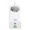 Woxter Alargador Schuko 3 Puertos 1 USB-A + 2 USB-C Blanco