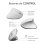 Subblim Glide Vertical Ergo Dual Mouse verticale wireless ergonomico per utenti destrimani 1600 DPI bianco
